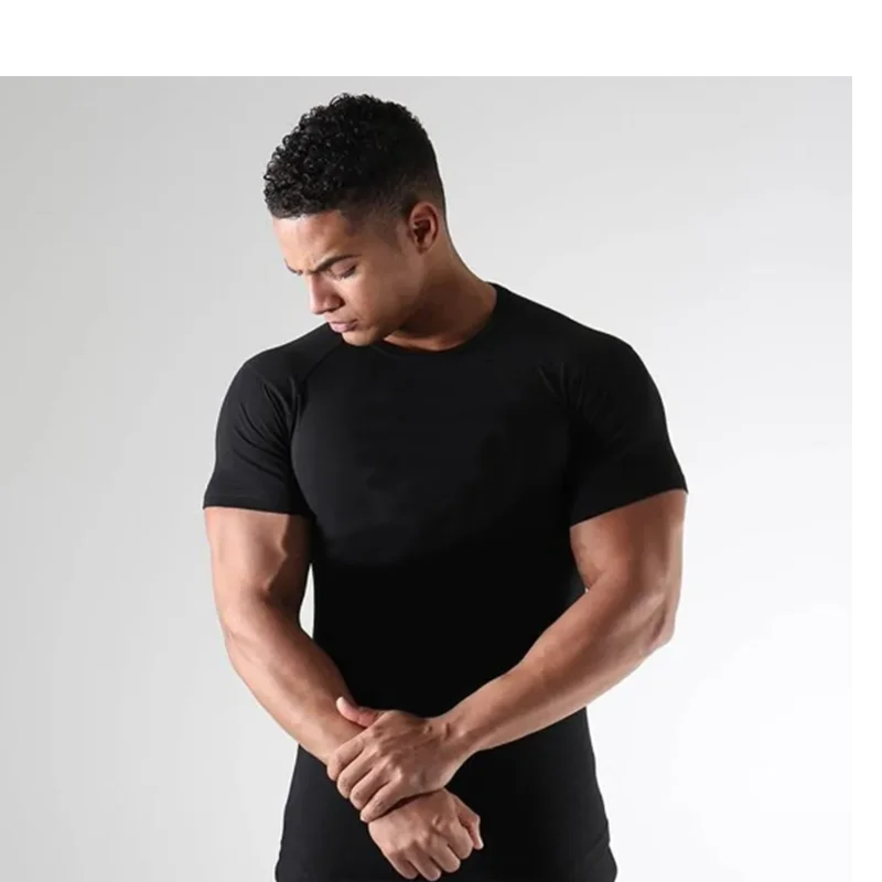 New Men Body Shapers Fitness Elastic Abdomen Tight Fitting Short Sleeve Shirt Tank Tops Shape Underwear Slimming Boobs Shaping